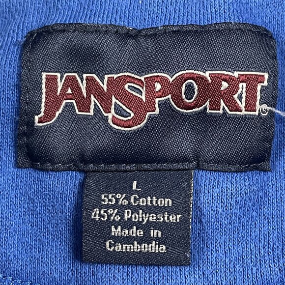 University of Delaware Hoodie Mens Large Blue Hens Full Zip Jansport - Picture 3 of 6